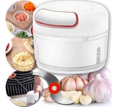 Mini Processador Triturador De Alho Cebola Legumes TOP CHEF Mini Processador Triturador De Alho Cebola Legumes TOP CHEF