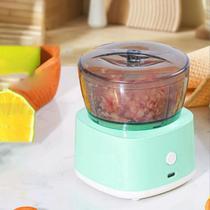 Mini Processador Triturador De Alimentos Elétrico 250ml Bivolt Portátil Potente Cozinha