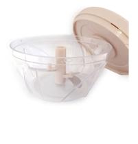 Mini Processador Triturador De Alimentos Manual Lamina Inox - Além mar