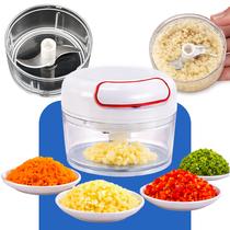 Mini Processador Triturador De Temperos E Legumes Com 2 Laminas De Aço Inoxidável Tamanho Compacto Linha Premium