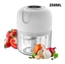 Mini Processador Triturador Elétrico Alimentos Usb 3 Lâminas