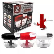 Mini Processador Triturador Manual De Alimentos 3 Laminas Mini Processador Triturador Manual De Alimentos 3 Laminas