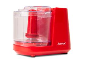 Mini Processador Triturador Prático Amvox Vermelho 100W APR 1001 RED