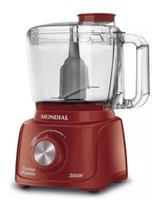 Mini Processador Turbo Pratic 300w Mp-16-r 500ml Cor Vermelho Mondial