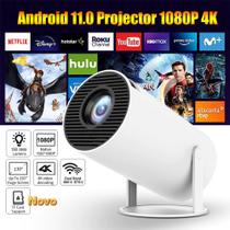 Mini PROJETOR 4K Y300 PRO ANDROID IOS WI-FI BLUETOOTH