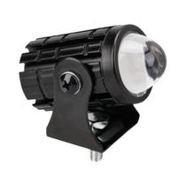 Mini Projetor De Luz LED Para Motocicleta, Farol Auxiliar Para ATV E Scooter