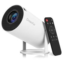 Mini projetor DreamFair HY300Pro 200 ANSI lúmens WiFi 6 4K