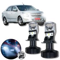 Mini Projetor Elíptico Farol Baixo Alto H4 Cobalt 2011 a 16