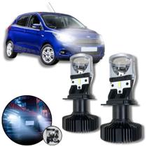 Mini Projetor Elíptico Farol Baixo Alto H4 Ford Ka