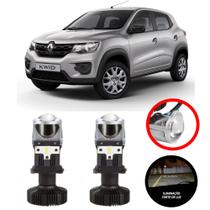 Mini Projetor Elíptico Farol Baixo Alto H4 Kiwd 2017 a 2021