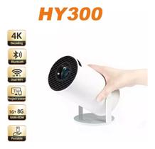 Mini Projetor Home Theater 4K Android Smart - Wireless WiFi e Bluetooth Mini Projetor Home Theater 4K Android Smart - Wireless WiFi e Bluetooth