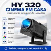 Mini Projetor HY 320 Para Celular Notebook Tablet Espelhamento WiFi Mini Projetor HY 320 Para Celular Notebook Tablet Espelhamento WiFi