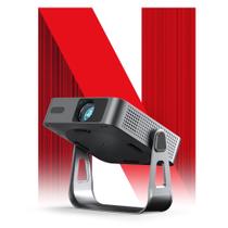 Mini projetor inteligente VOLLS Native 1080P 4K WiFi Bluetooth