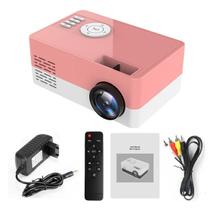 Mini Projetor J15, 320 * 240 Pixels Suporta 1080P HDMI USB Mini Beamer Home Media Player Kids Gift Projetores LCD