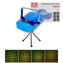 Mini Projetor Laser Luzes Led Natal Natalino Holográfico 110V/220V Kapbom KA-1039