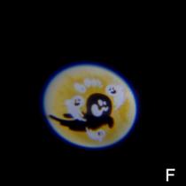 Mini Projetor Led Laser Desenho de Halloween para Dedo Móveis ou Decoração B - Caveira Mini Projetor Led Laser Desenho de Halloween para Dedo Móveis ou Decoração B - Caveira