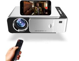 Mini Projetor LED Portátil Controle Remoto Home Cinema - DACAR
