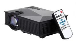 Mini Projetor Led Profissional 1200 Lumen Wifi Miracast Uc68