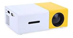 Mini Projetor Led Yg300 Portatil Full Hd 600 Lumens Usb Hdmi