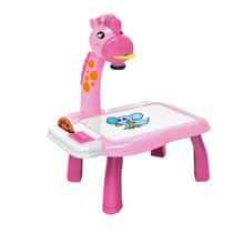 Mini Projetor Mesa Led Desenho Pintar Educacional Mesa