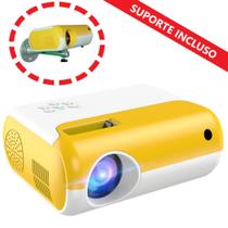 Mini Projetor Para Celular Wifi Wireless P80 Espelhamento