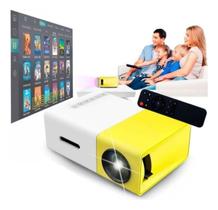 Mini Projetor Portátil 1080p Cinema Filme Futebol Hdmi Tv Pc id1