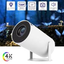 Mini Projetor Portátil 4K Android 11 Wi-Fi 5G,Bluetooth, HDMI, 1080P Full HD