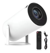 Mini Projetor Portátil 4k Android Full Hd Smart Wifi Cinema Cor Branco Mini Projetor Portátil 4k Android Full Hd Smart Wifi Cinema Cor Branco