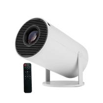 Mini Projetor Portátil 4K Ultra HD Android Wifi Bluetooth Redondo