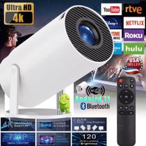 Mini Projetor Portatil, 5G,Wifi,Android 11,8000 Lumens-Hy300