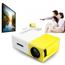Mini Projetor Portatil Cinemax Celular 600 Lumens Usb Yg300 - Correia Ecom