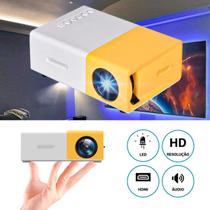 Mini Projetor Portatil De Imagens 600lm Led Projetor HD - Led Projector