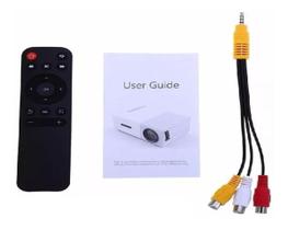 Mini Projetor Portátil Full Hd Led 600 Lumens Usb Sd Hdmi Mini Projetor Portátil Full Hd Led 600 Lumens Usb Sd Hdmi