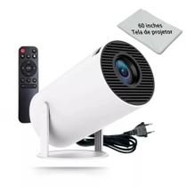 Mini Projetor Portátil HY300 4K HD Android 13 WiFi6
