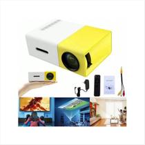 Mini Projetor Portátil LED 1080p Compacto e Versátil