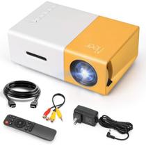 Mini Projetor Portátil LED HDMI USB 1080p Suporte SD