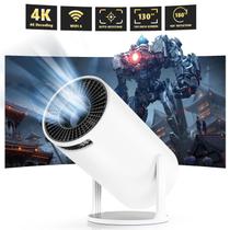 Mini Projetor Portátil Sucetiho 4K - Android 11, WiFi 6 e Bluetooth 5.0