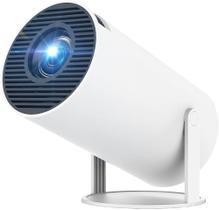 Mini projetor, projetor portátil HY300, projetor 4K/200 ANSI com 2.4/5G WiFi e Bluetooth