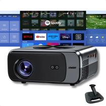 Mini Projetor Smart Portátil XIWBSY Com Android Bluetooth Wifi e Suporte Para Projetor Removível