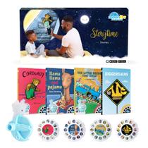 Mini projetor Storytime Moonlite com 4 histórias clássicas Mini projetor Storytime Moonlite com 4 histórias clássicas