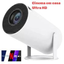 Mini Projetor Ultra HD Som e Imagem de Alta Qualidade Mini Projetor Ultra HD Som e Imagem de Alta Qualidade