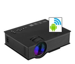 Mini Projetor UNIC 68: 1800 Lumens, Entrada para Cartão SD - Compacto Mini Projetor UNIC 68: 1800 Lumens, Entrada para Cartão SD - Compacto