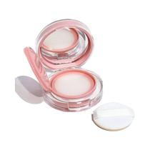 Mini Puff De Base Com Espelho, Caixa De Cosméticos Para BB Cream Com Esponja, Ferramenta De Mini Puff De Base Com Espelho, Caixa De Cosméticos Para BB Cream Com Esponja, Ferramenta De