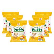 MINI PUFFS BANANA E CENOURA 6x15g - NHAMI MAMI MINI PUFFS BANANA E CENOURA 6x15g - NHAMI MAMI