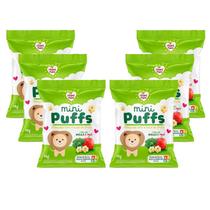 MINI PUFFS BRÓCOLIS E MAÇÃ 6x15g - NHAMI MAMI MINI PUFFS BRÓCOLIS E MAÇÃ 6x15g - NHAMI MAMI