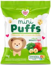 Mini Puffs Brócolis e Maçã UN 15G - NHAMI MAMI Mini Puffs Brócolis e Maçã UN 15G - NHAMI MAMI