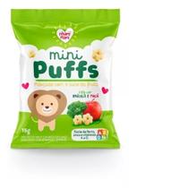 Mini Puffs Snack P/crianças Brócolis E Maçã 6x15g -nhamimami