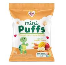 Mini Puffs Snack P/Crianças Manga E Cenoura 15G -Nhamimami