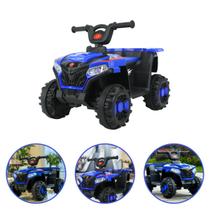 Mini Quadriciclo Carro Elétrico 6V Infantil Com Luzes e Som