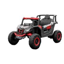 Mini quadriciclo eletrico 12v importway bw396vm preto e vermelho